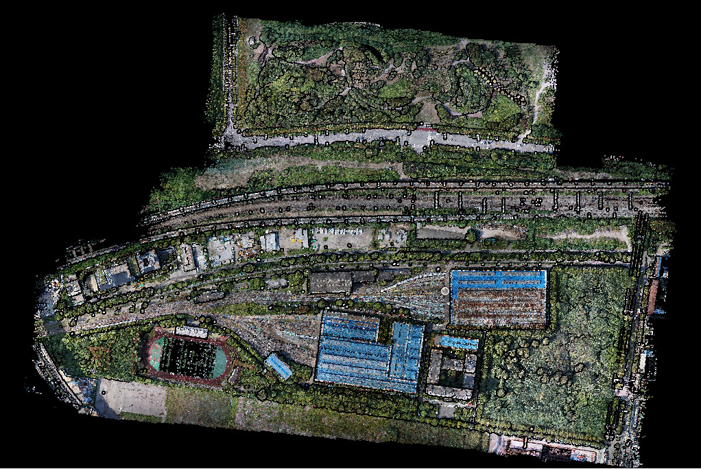 Laatste bedrijfscasus over UAV LiDAR-scansysteem Geosun GS-260X + cameratoepassing voor stadsbouw.